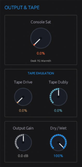 Saturación Tape